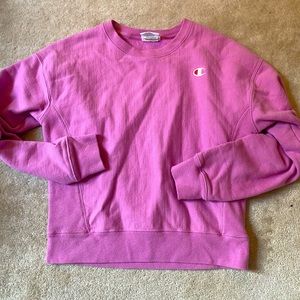 Pink Champion Crewneck